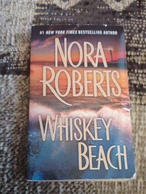 $4 Add-on Nora Roberts "Whiskey Beach" - Paperback Novel